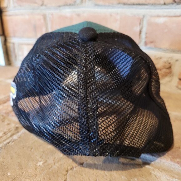 Madison Mallards Minor League Baseball Snapback Logo Trucker Hat Green Black - Picture 4 of 8